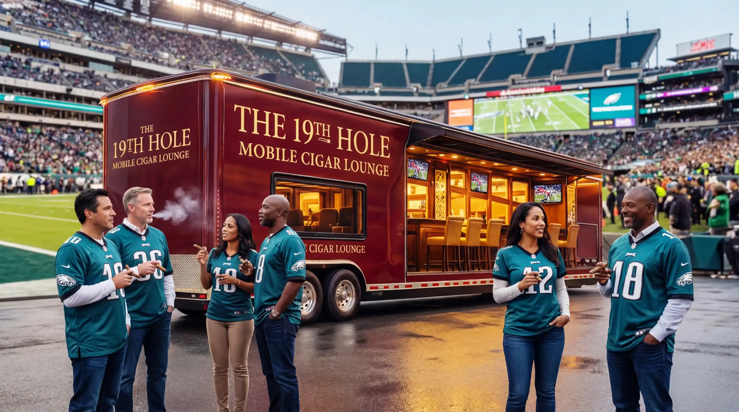 19th hole mobile cigar lounge