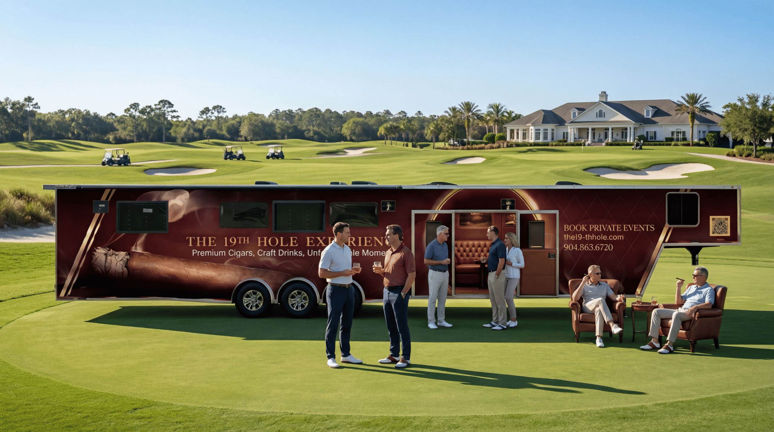 Golf Course Lounge Perfection