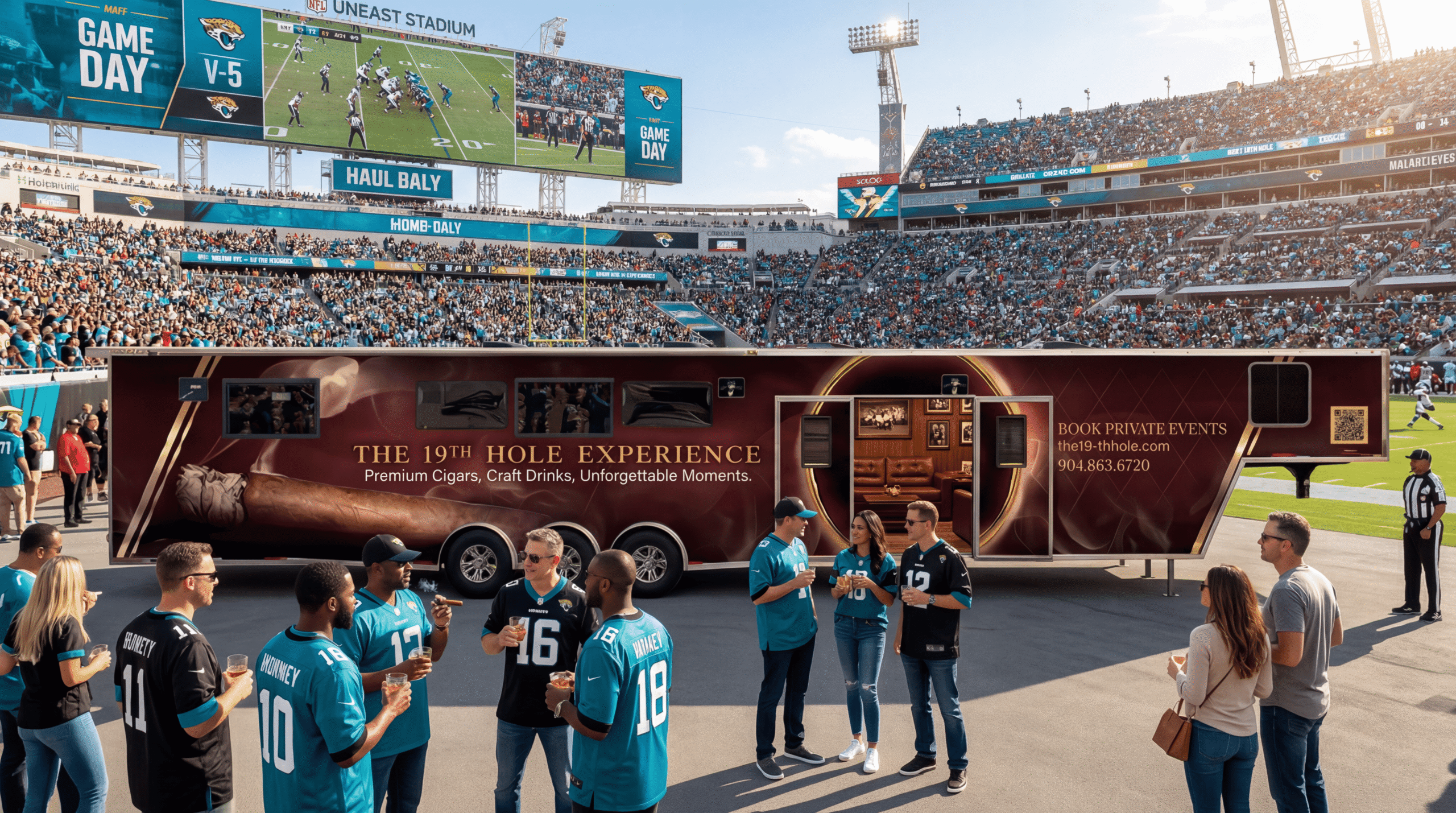 The 19th hole NFL event