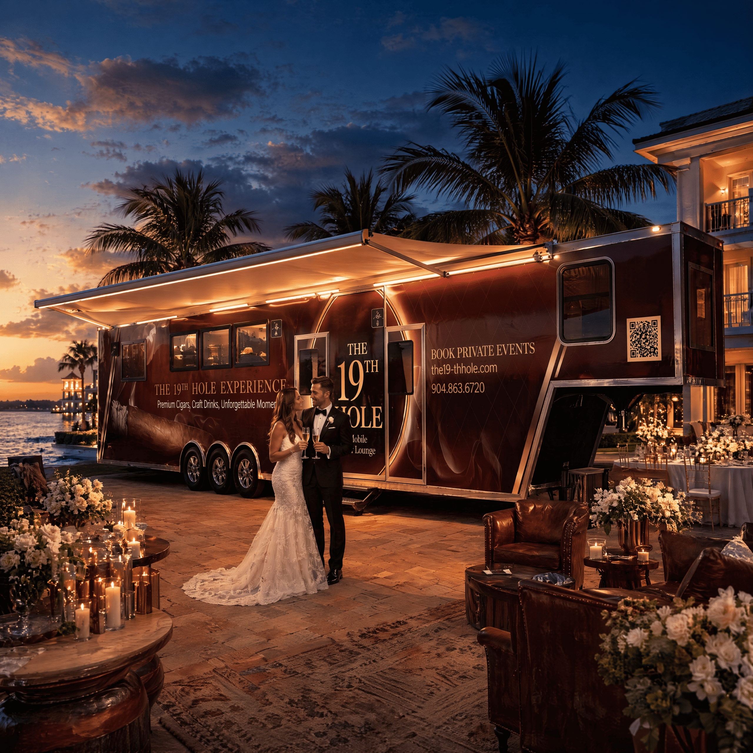 The 19th hole luxury wedding celebration