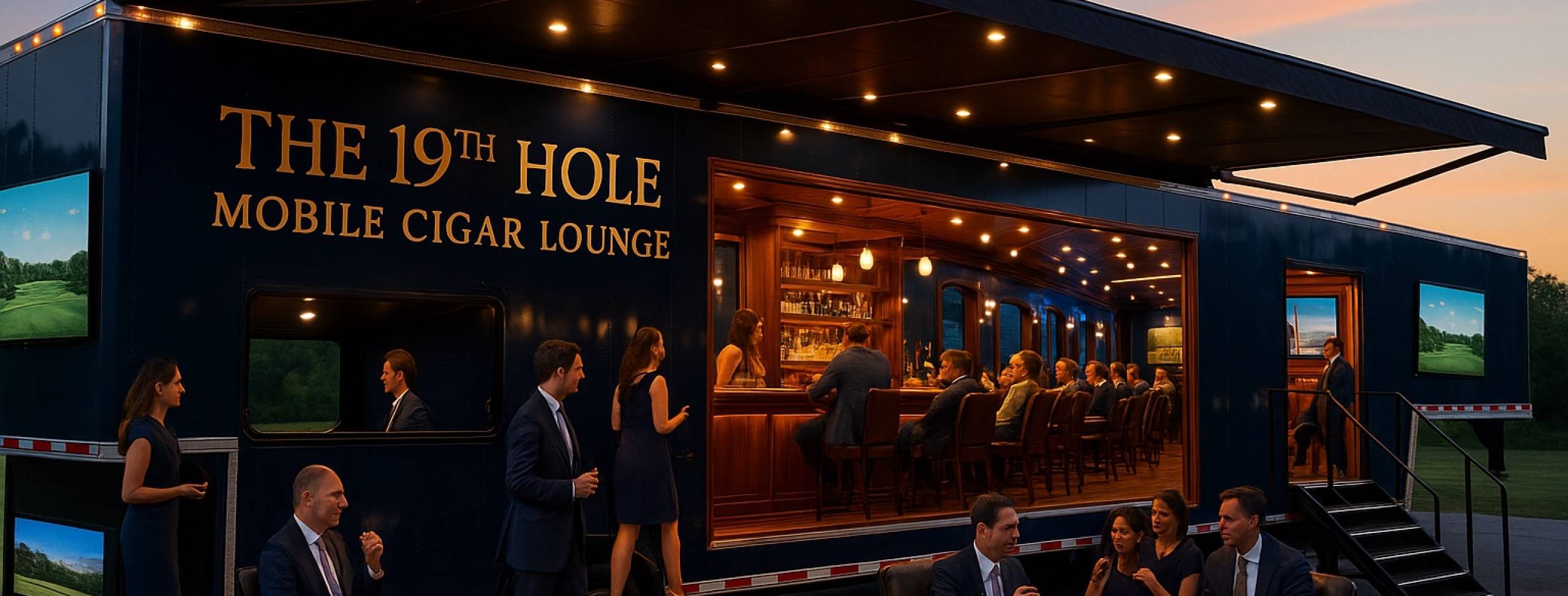 19th Hole Stock Image